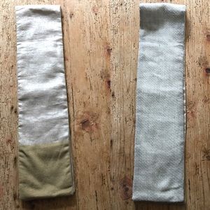 NWOT Silver Metallic Handwoven Scarf RISD Artist